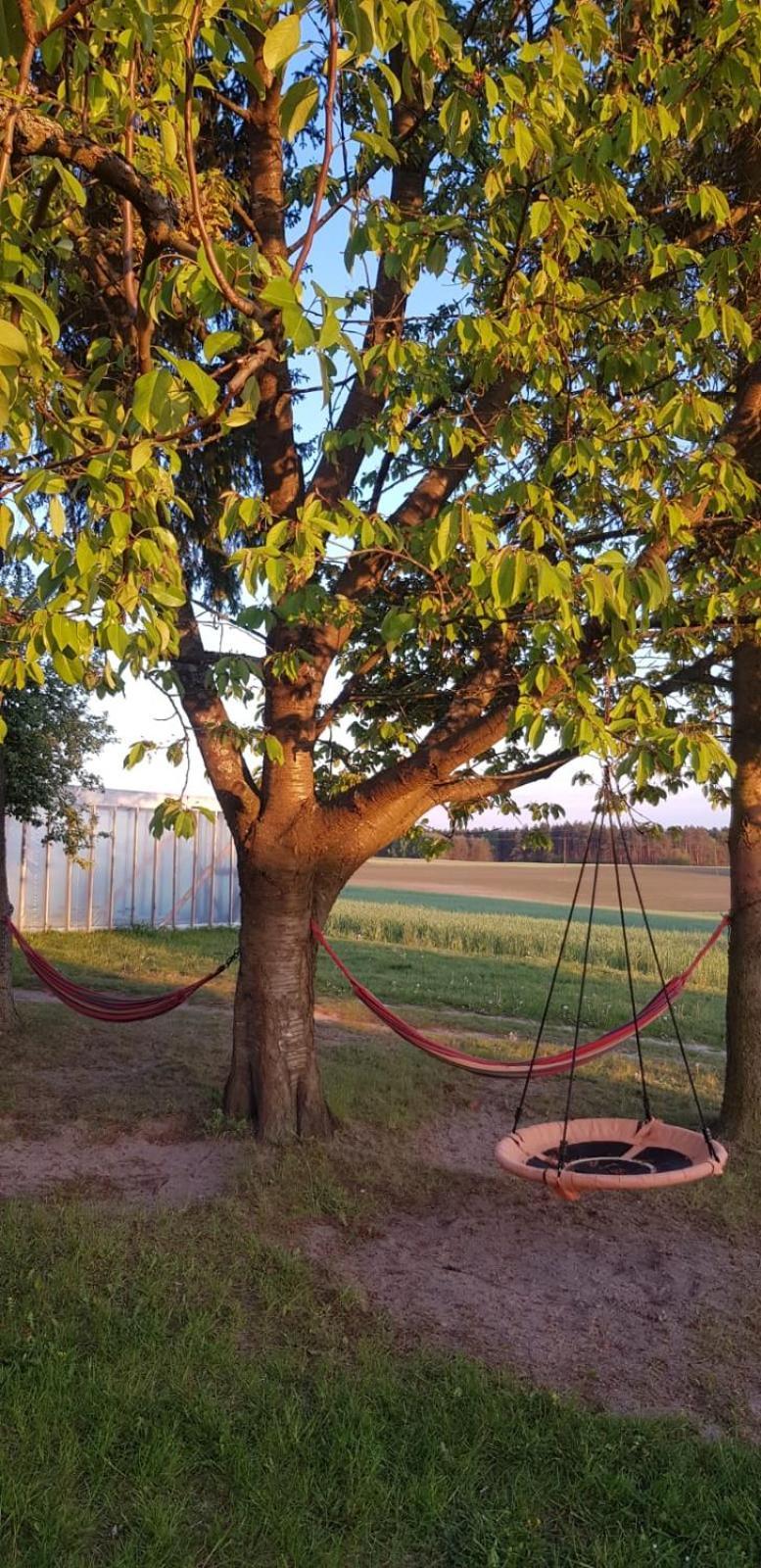 Wczasy Na Kaszubach U Hani Wiele Exteriör bild